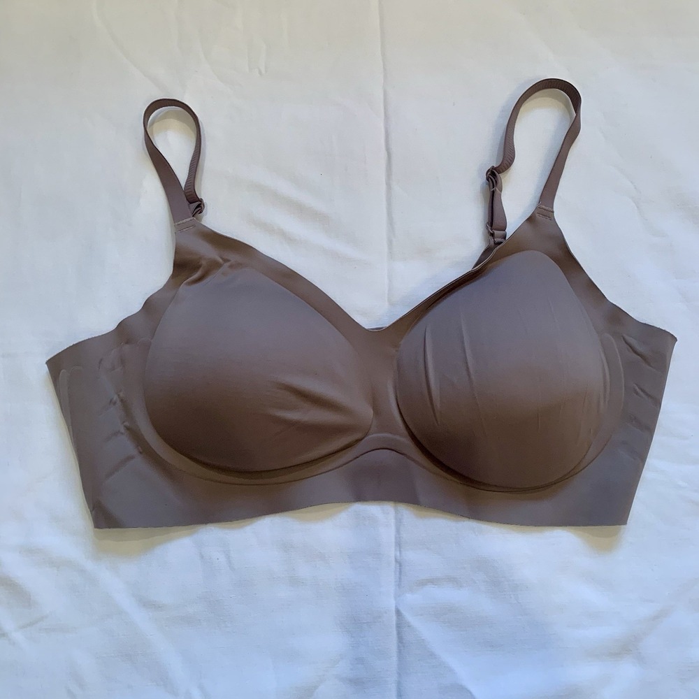 Vertvie Seamless Bra No Underwire Bra Full Coverage Lightweight Bra Size XL New